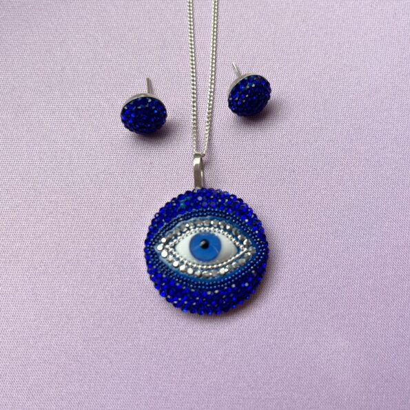 Juego Ojo turco Azul Rey