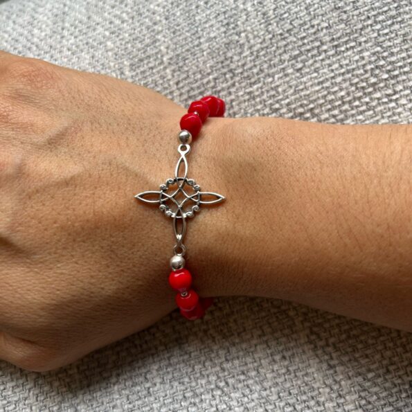 Pulsera Agatha y Nudo de Bruja