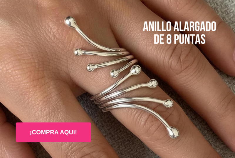 ANILLO de 8 puntas