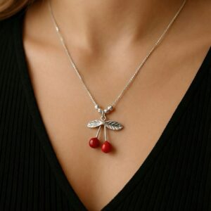 Collar Cerezas