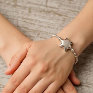 Pulsera de Plata .925 Estrella