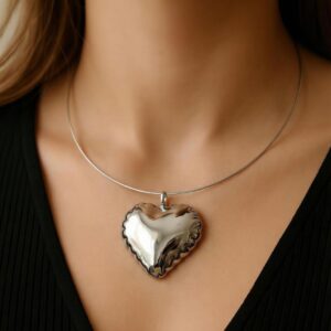 Dije de corazón grande