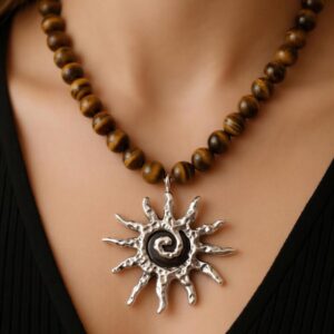 Collar de ojo de tigre